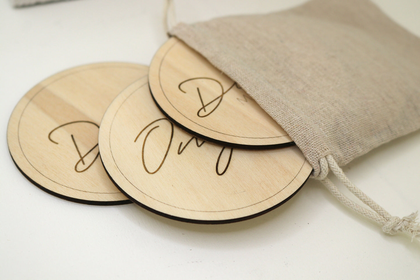 Cartes étapes élégantes Première année de bébé