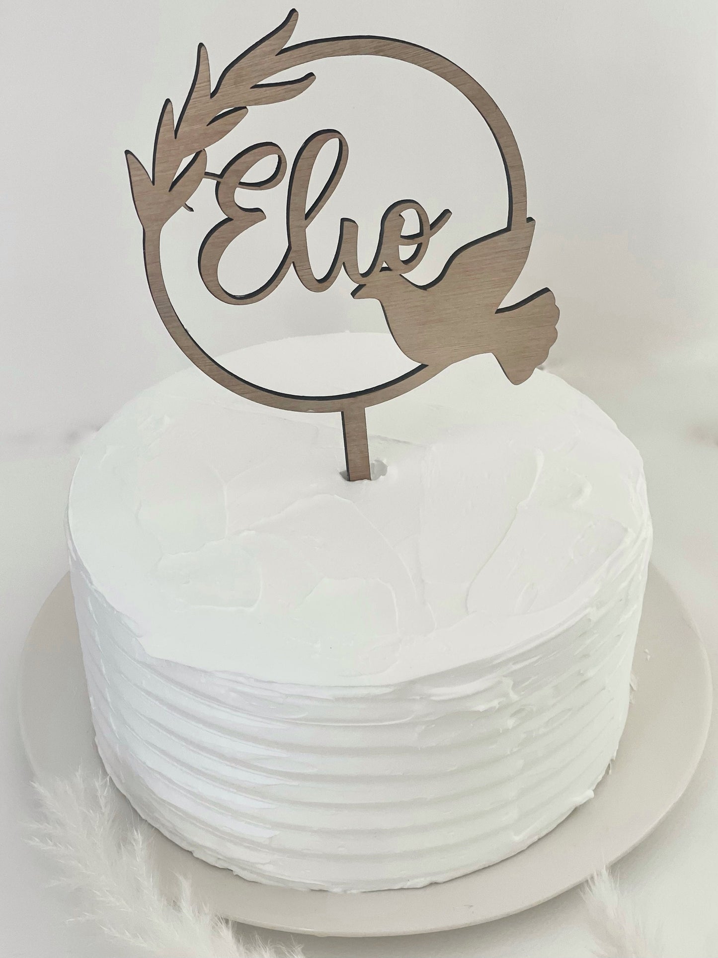 Cake Topper Colombe