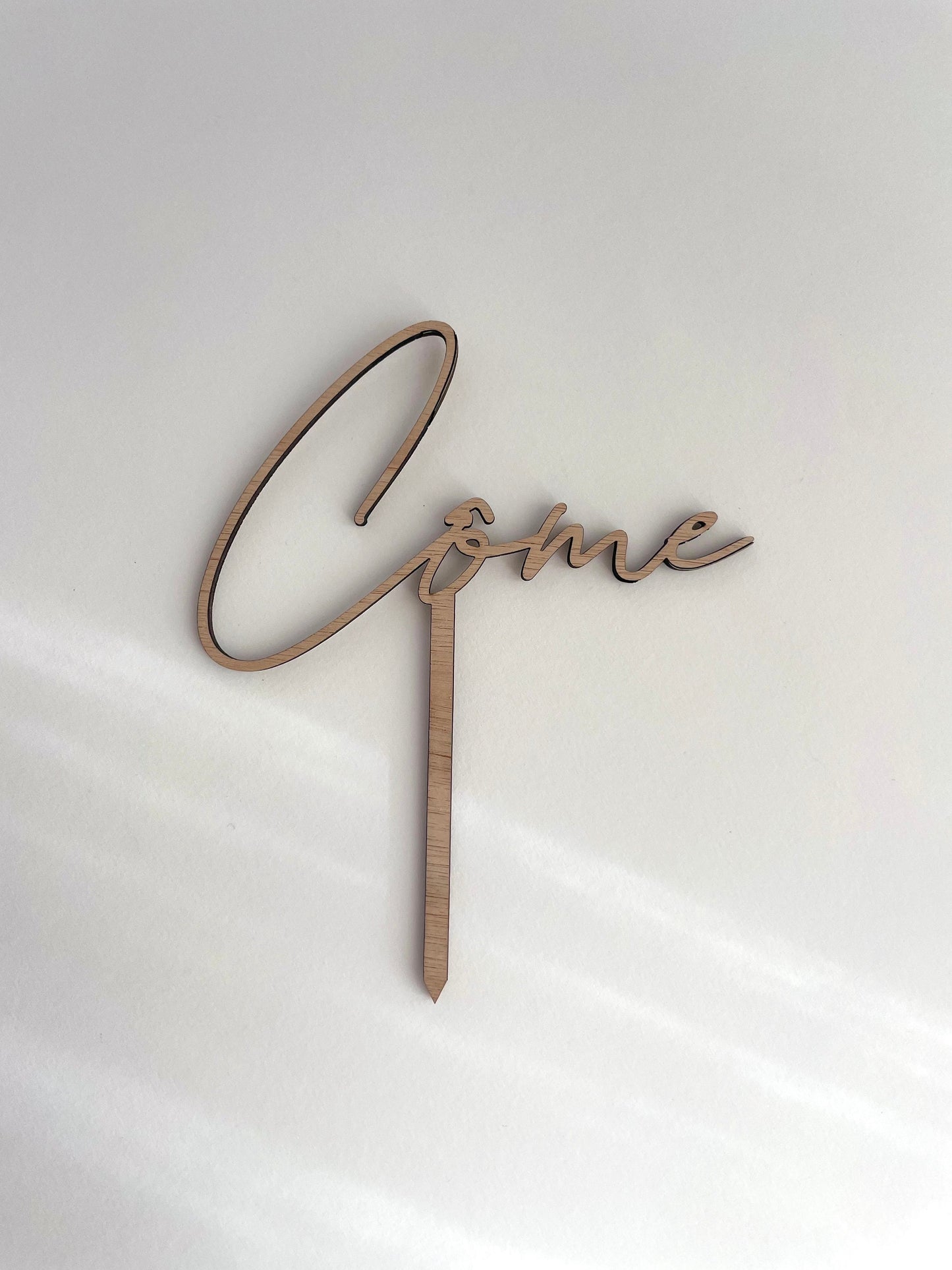 Cake Topper Élégance