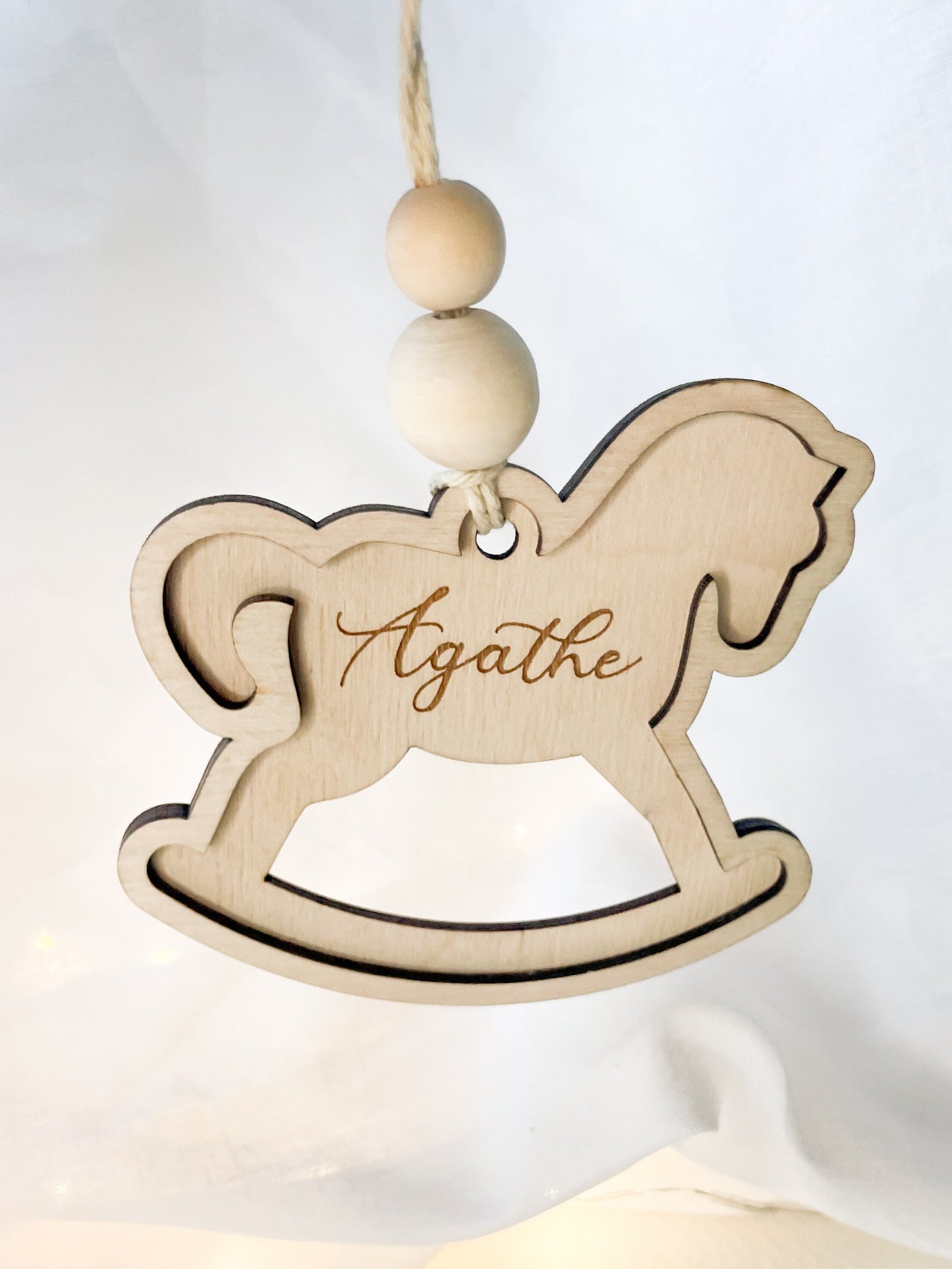 Cheval à Bascule de Noël