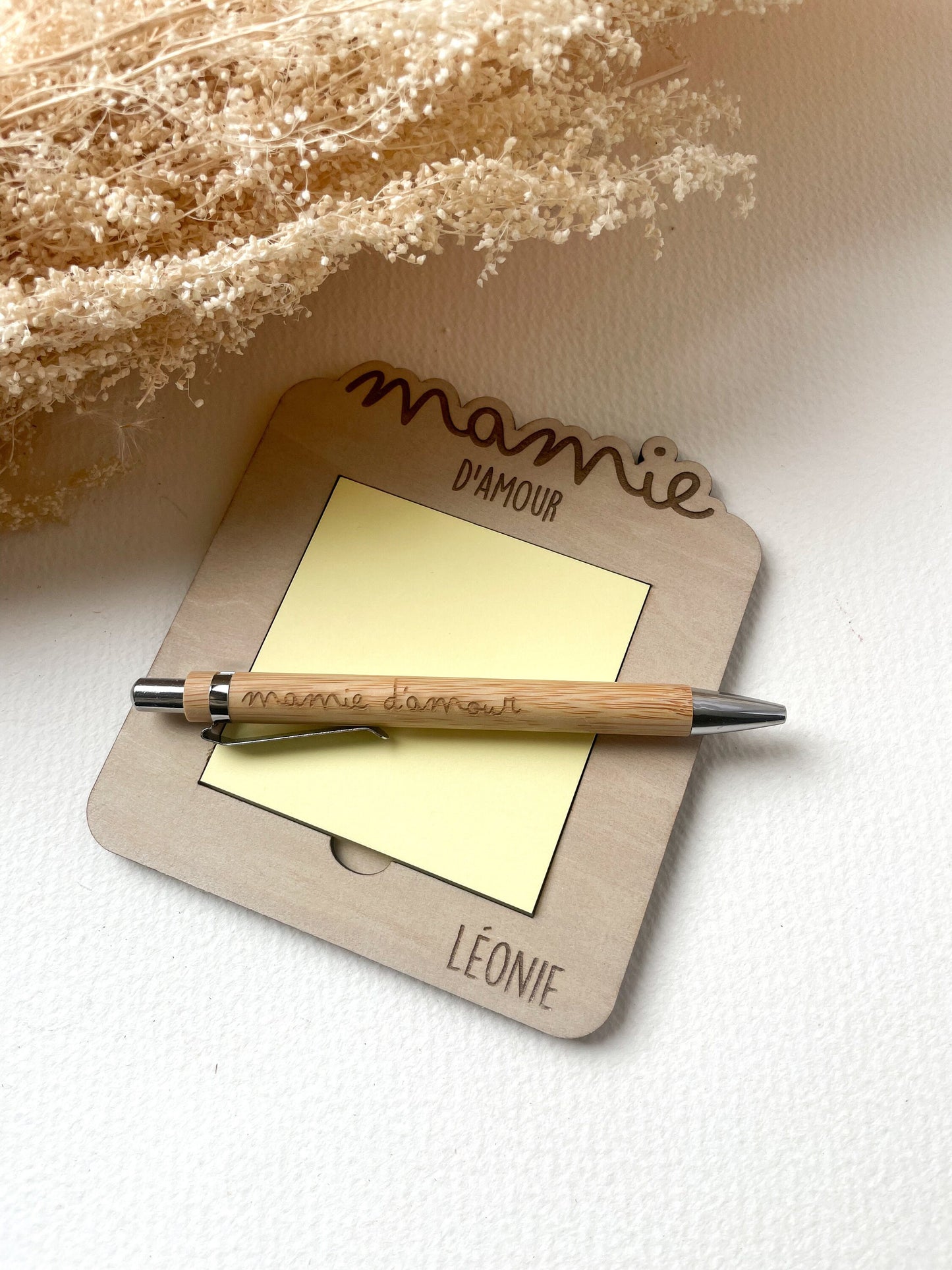 Support à Post-it et Stylo