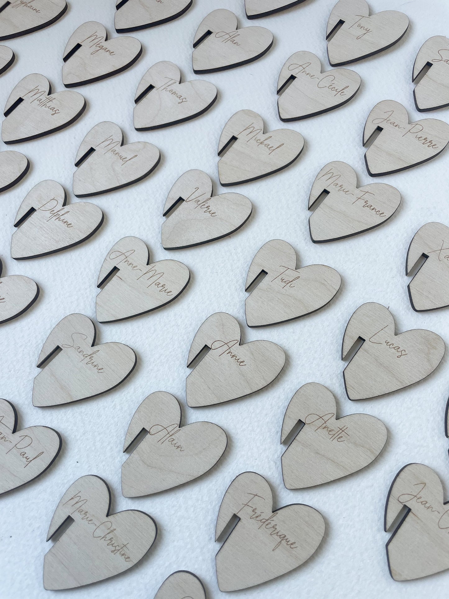 Marque-place pour verre