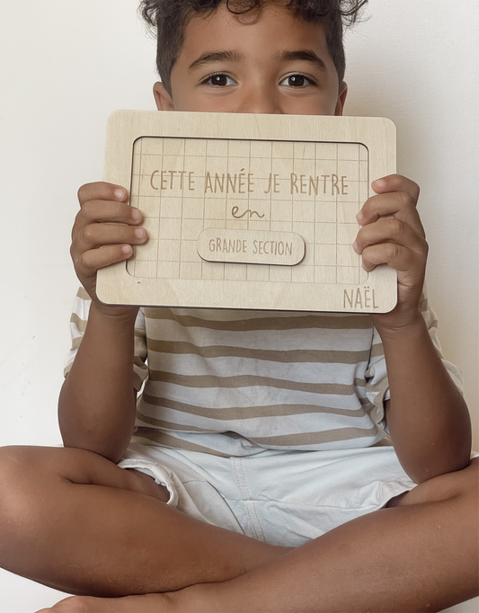 Pancarte de Rentrée - Ardoise